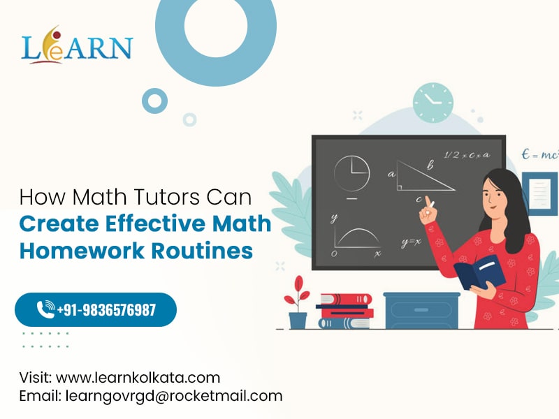 How Math Tutors Can Create Effective Math Homework Routines
